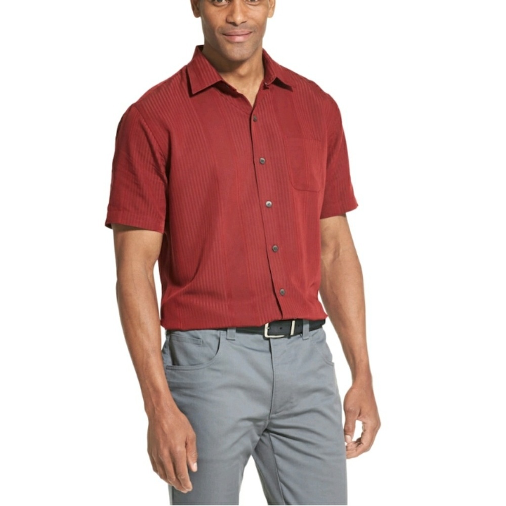 Van Heusen Wicking/Cooling Button Down Shirt NWT S